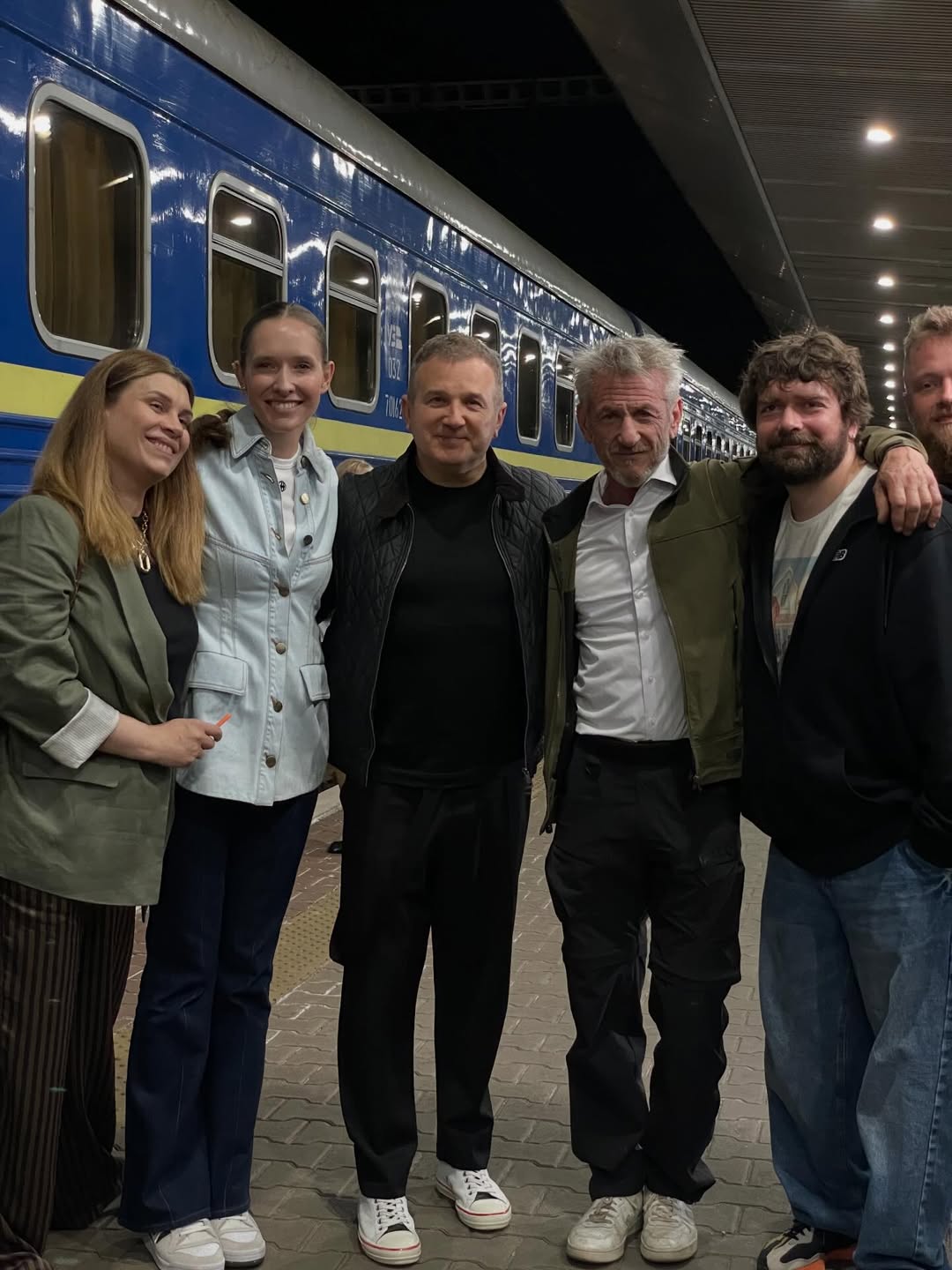 Шон Пенн в Киеве